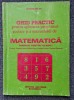 MATEMATICA GHID PRACTIC PENTRU APLICAREA PROGRAMEI MANUAL PENTRU CLASA I Sincan