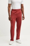 Adidas Originals pantaloni de trening Firebird Track Pant culoarea rosu, cu imprimeu, JP2541