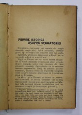 SCAMATORIA - PRIVIRE ISTORICA , PRINCIPII GENERALE , DIVERSE SCAMATORII CU MONEDE , CARTI DE JOC , COMBINATII , ETC. , EDITIE INTERBELICA , LIPSA PAG