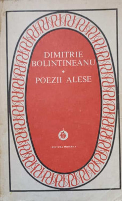 POEZII ALESE-DIMITRIE BOLINTINEANU foto