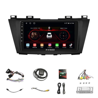 Navigatie Mazda 5 2010 - 2015 dedicata Android 13, MaxTech&amp;reg;, 9 inch, IPS, DSP, EQ, GPS, Carplay, WIF foto