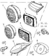4. Lampa pozitie Linhai