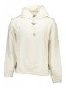Hanorac barbati, cu imprimeu logo, Regular fit, alb, S, 2XL, L, M, XL, Calvin Klein Jeans