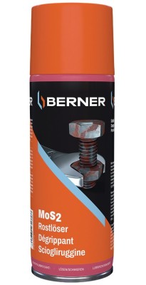 Spray degripant BERNER 415337, cu MoS2, gri/verde, 400 ml foto