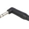 Conector Jack 6,3mm Stereo 90&deg;