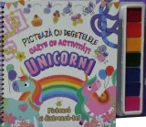 Unicorni. Pictează cu degetele - Hardcover - Flamingo
