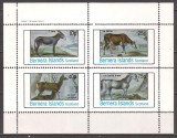 SCOTIA ( BERNERA ISLANDS ) 1982 FAUNA ( bloc dantelat ) MNH