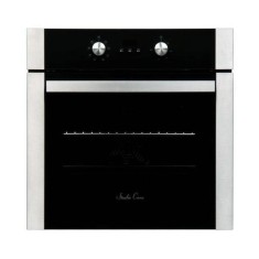 Cuptor incorporabil electric Studio Casa LN 605 Blk Venetia, 56 l, grill, termostat, programator digital, clasa A, inox/negru