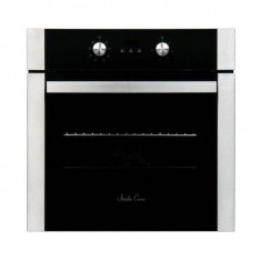 Cuptor incorporabil electric Studio Casa LN 605 Blk Venetia, 56 l, grill, termostat, programator digital, clasa A, inox/negru