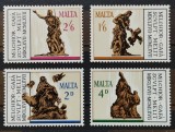 BC648, Malta 1967, serie arta, sculptura (vezi si poza pe spate)
