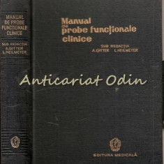 Manual De Probe Functionale Clinice - Arthur Gitter - Tiraj: 5145 Exemplare