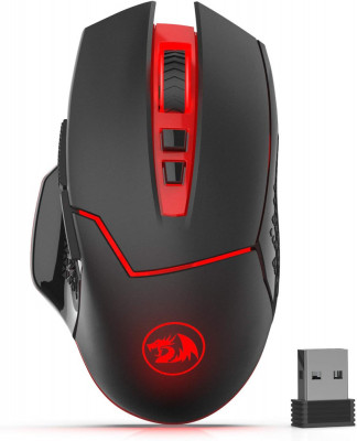 Mouse de gaming wireless Rragon M690-1 2400 DPI optic 2.4G, 5 niveluri DPI regla foto