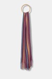 Missoni esarfa de lana culoarea roz, modelator, SC35WMDA224