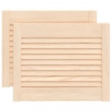 Cumpara ieftin Usi de dulap design lambriu 2 buc. 39,5x49,4 cm lemn masiv pin