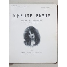 PIERRE GUEDY, L&#039;HEURE BLEUE - PARIS