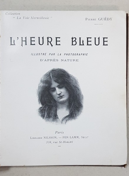PIERRE GUEDY, L&#039;HEURE BLEUE - PARIS