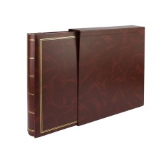 Album clasic pentru fotografii, 10x15, 500 poze, tip carte, buzunare slip in