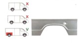 Segment reparatie aripa spate Mercedes 207-410 Din 1977-1995 Partea Dreapta, Punte Spate, lungime 1370 , inaltime 478 mm, Rapid