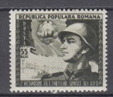 ROMANIA 1953 LP 353 ZIUA ARMATEI SERIE SARNIERA