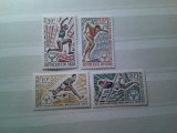 Serie NIGER 1965 - Sport - Jocuri Sportive Africane . 4 valori