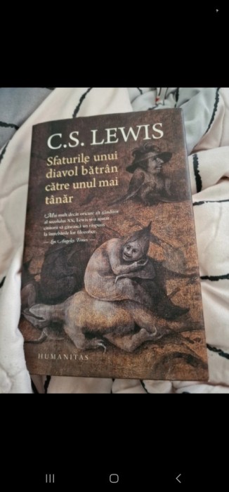 Cs lewis sfaturile unui diavol batran catre unul tanar