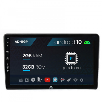 Navigatie Fiat Ducato, Citroen Jumper, Peugeot Boxer, Android 10, P-Quadcore 2GB RAM + 32GB ROM, 9 Inch - AD-BGP9002+AD-BGRKIT355 foto