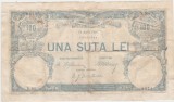 ROMANIA 100 lei Aprilie 1907 UZATA Reparata