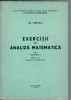 EXercitii de analiza matematica, Gh. Siretchi