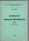 EXercitii de analiza matematica, Gh. Siretchi