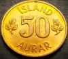 Moneda 50 AURAR - ISLANDA, anul 1971 * cod 3868 B = UNC DIN FASIC!, Europa