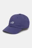 Puma șapcă de baseball din bumbac culoarea violet, cu imprimeu, 25997