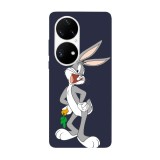 Husa compatibila cu Huawei Nova Y70 model Bugs bunny What&amp;#039;s Up Doc, Silicon, TPU, Viceversa, Transparent, Carcasa