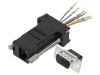 Adaptor D-Sub 9pin tată la RJ45 soclu