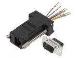 Adaptor D-Sub 9pin tată la RJ45 soclu