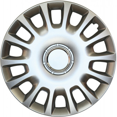 Capace roata 14 inch tip Opel, culoare Silver 14-214 Kft Auto foto