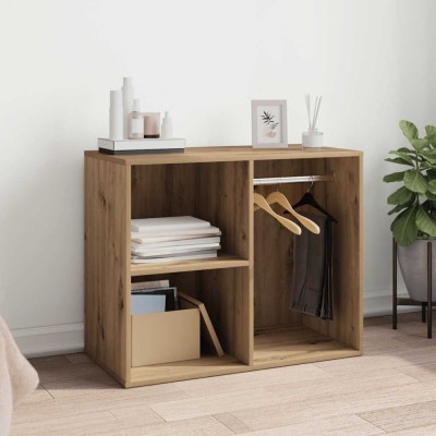 vidaXL Dulap de toaletă Stejar artizanal 80x40x65 cm Lemn prelucrat 857032 foto