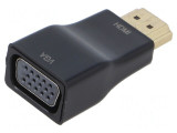 Adaptor HDMI la VGA 1080p Full HD