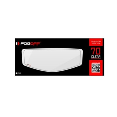 Lentila antiaburire transparenta FOGOFF &amp;ndash; casti flip-up (modulabile) MT Atom 2 SV foto
