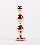 Dop Anal Cu Bijuterie Secret Shine Booty Call L, Metalic, 14 cm
