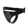 Ham Strap-On Universal Briefs Negru, Reglabil 58-86cm, PU+ABS, pt. Dildo cu Ventuză &le;9cm