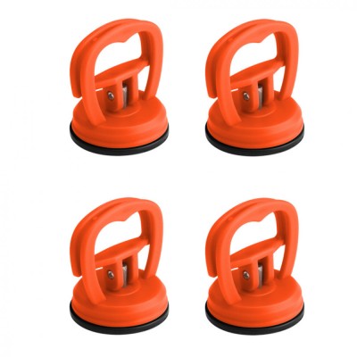 Set 4 ventuze reparatii auto, Plastic, Portocaliu foto