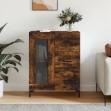 vidaXL Servantă, stejar fumuriu, 69,5x34x90 cm, lemn compozit 828049