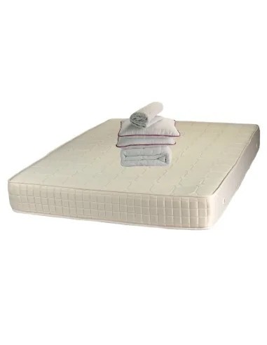 Set Saltea ortopedica tip relaxa Dafin Lux Ortopedic, 140x200x21cm, fermitate medie, plasa arcuri Bonell, fata vara-iarna, aerisire cu butoni, Pachet