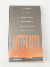 Caseta video VHS originala film tradus Ro - Meteoritii foto