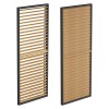 LUXE Lamell&aacute;s oldalpanel (R) 90x218cm 3 m-ig fa
