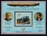 Paraguay 1980 - Masini de epoca, Maybach, colita neuzata