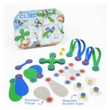 Clixo&reg; joc magnetic de construit - Arta pe geam (24 piese)