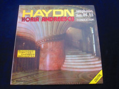 haydn. Horia Andreescu - Symphonies nos. 86, 88_ vinyl,LP _ Electrecord ( 1990) foto