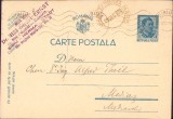 HST CP353 Carte poștală 1939 dr Heinrich Ernst Sibiu ing Alfred Theil Mediaș