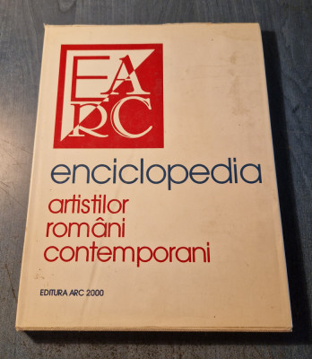 Enciclopedia artistilor romani contemporani vol. 1 Al. Cebuc Vasile Florea foto